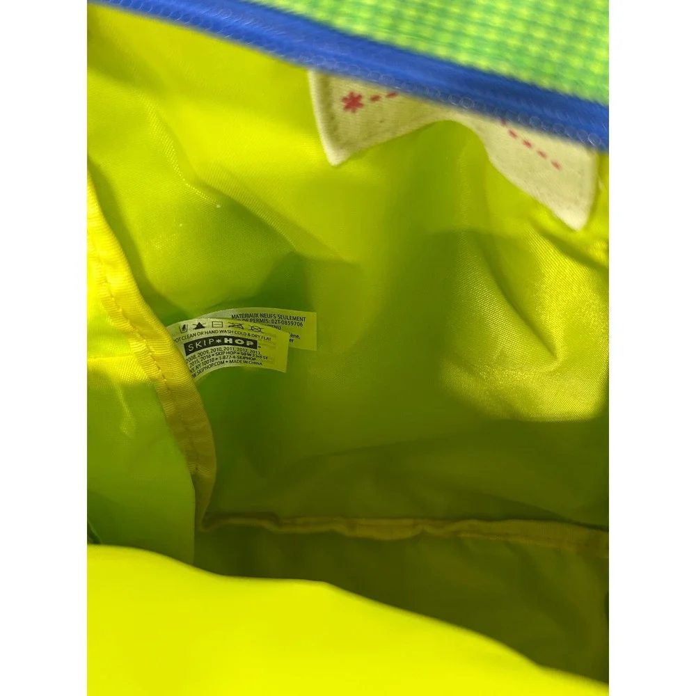 Skip Hop Zoo Little Kid Backpack Chameleon Green Blue Animal School Bag